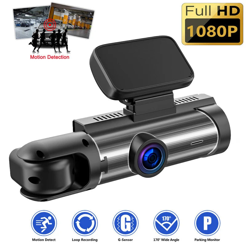 Standard Car Dashcam With Night Vision And Parking Monitor