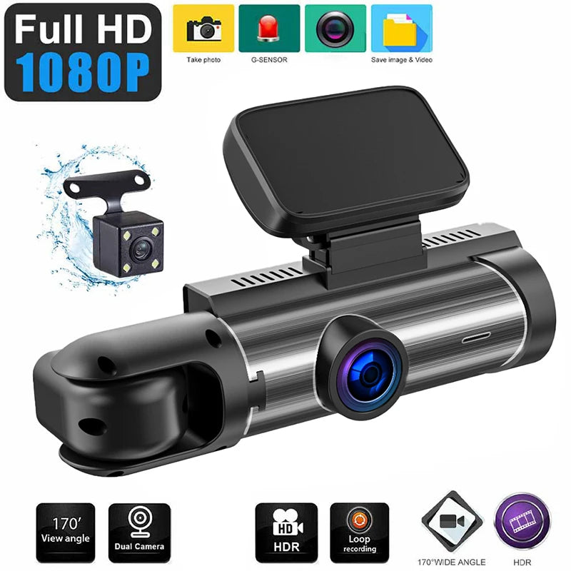 Standard Car Dashcam With Night Vision And Parking Monitor