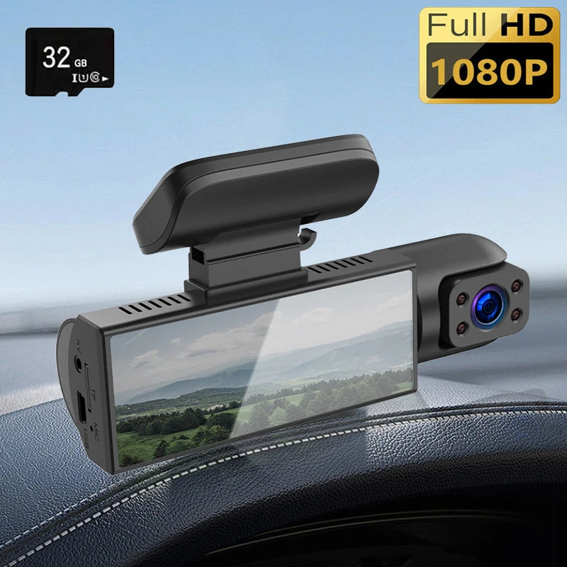 Standard Car Dashcam With Night Vision And Parking Monitor