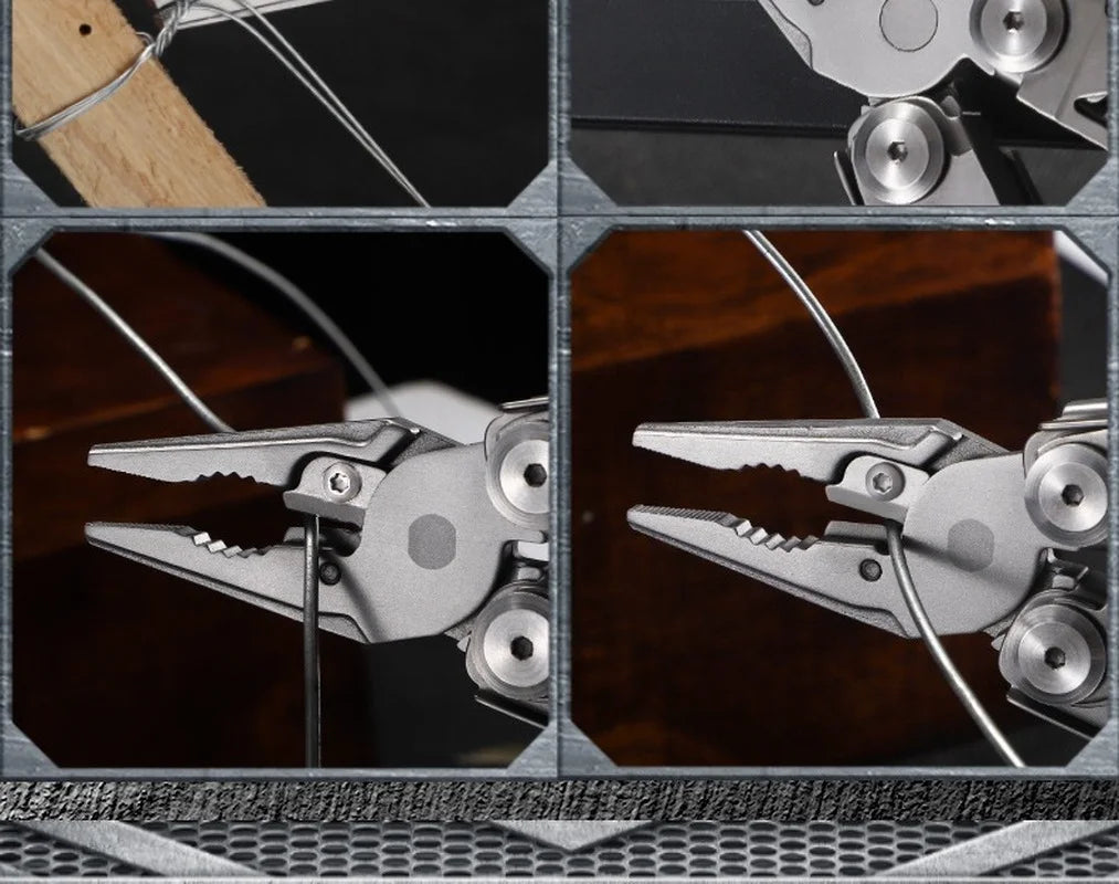 Daicamping DL10 Folding Multitool Pliers And Emergency Knife