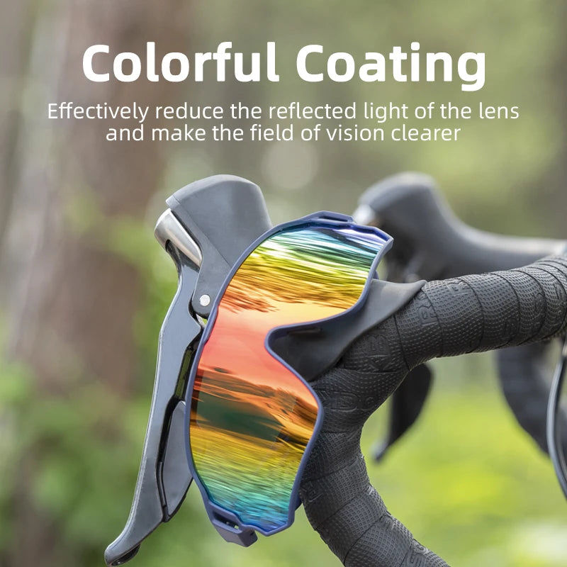 ROCKBROS Polarized UV400 Sports Sunglasses for Cycling and Outdoor Use
