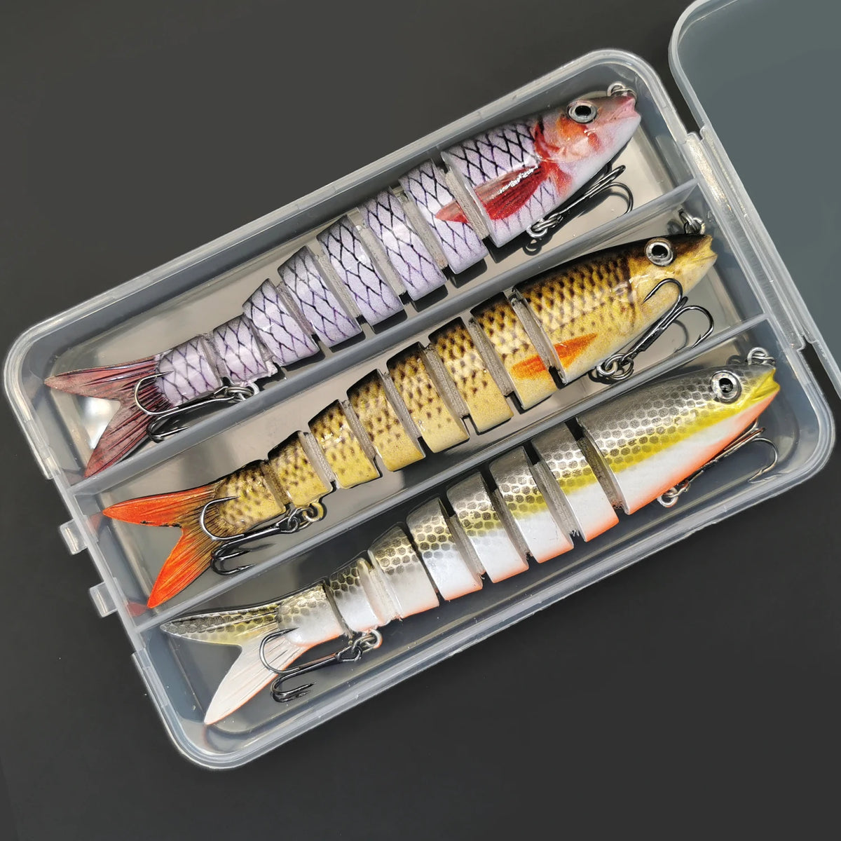 ANFS Jointed Swimbait Fishing Lures for Bass Trout and Perch