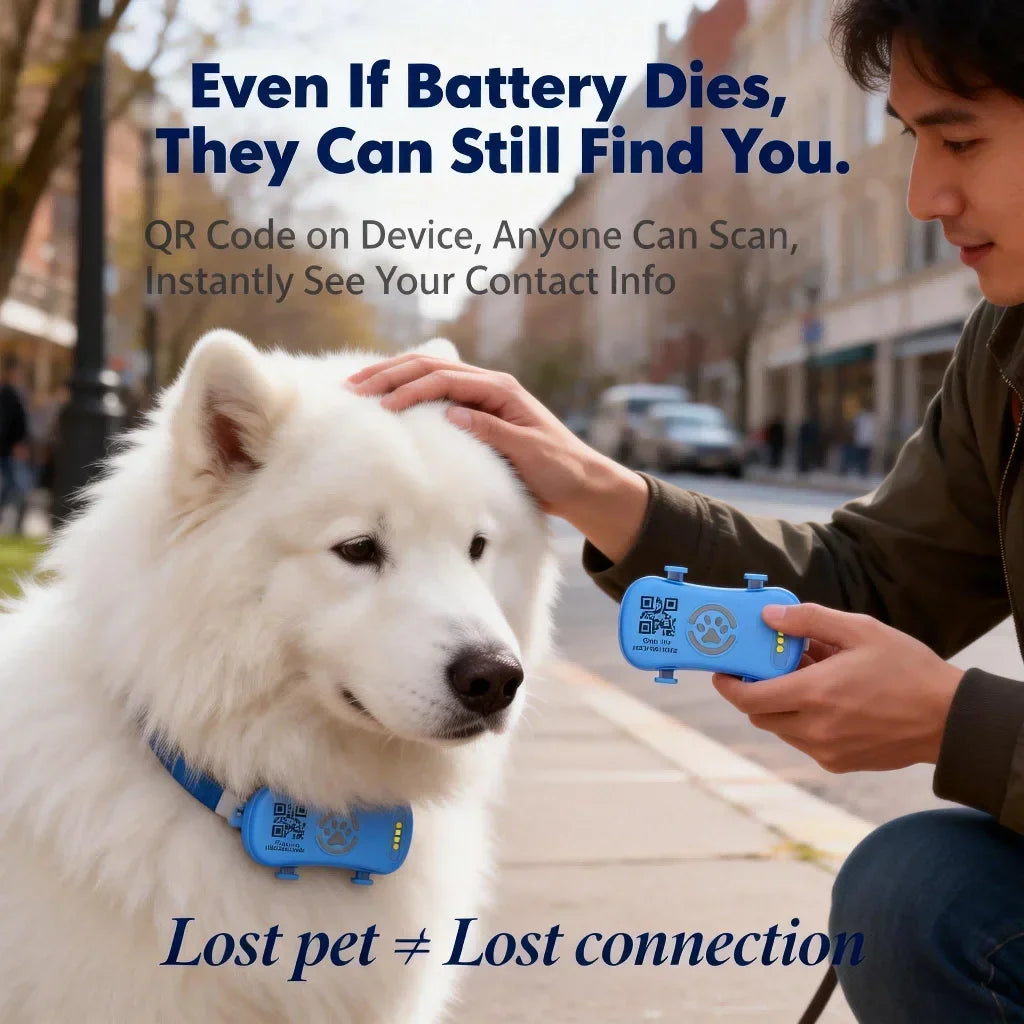 WANWAYTECH GPS Tracker for Dogs and Cats With 4G Tracking