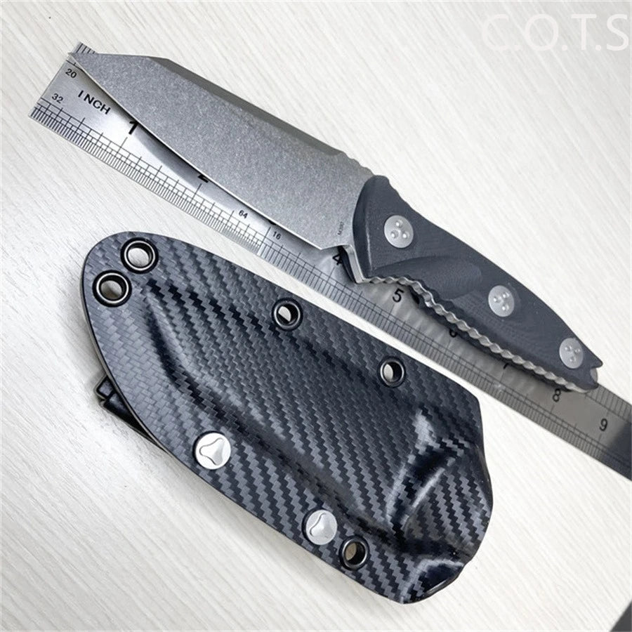 Socom Alpha Warcom Wharncliffe Fixed Blade Knife With Kydex Sheath