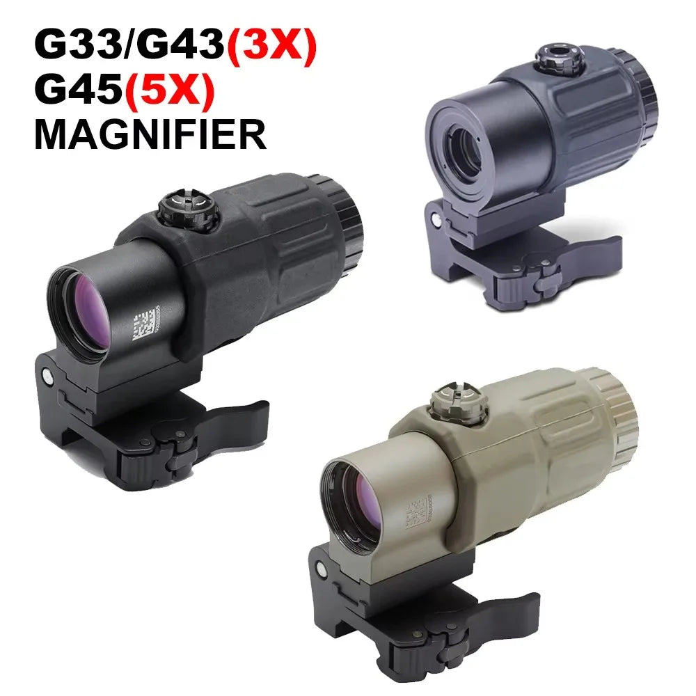 Bestsight G33 Red Dot Magnifier With Quick Detach Mount