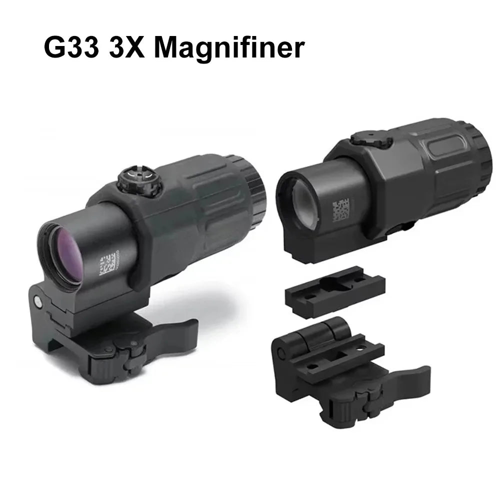 Bestsight G33 Red Dot Magnifier With Quick Detach Mount