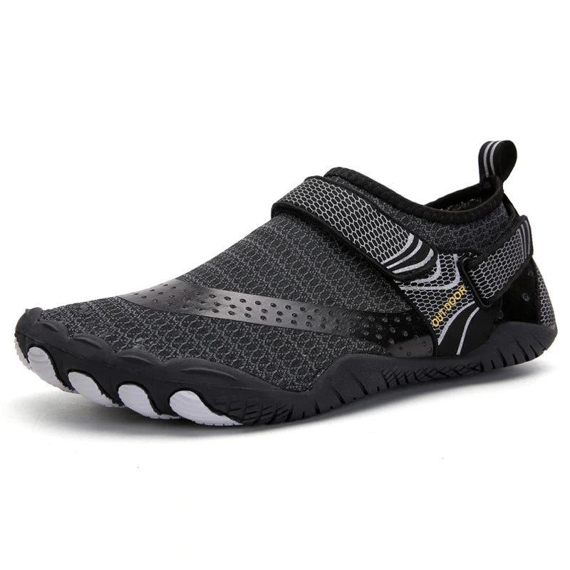 Men Quick Dry Water Shoes Non Slip Five Finger Lightweight Aqua