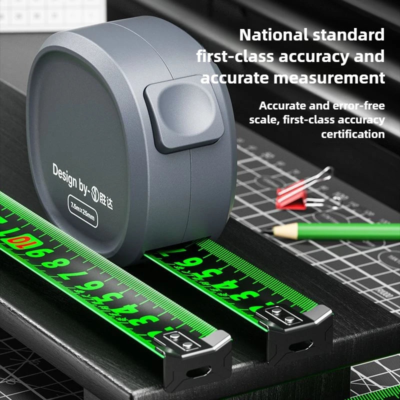 Deli Metric Steel Tape Measure With Automatic Lock