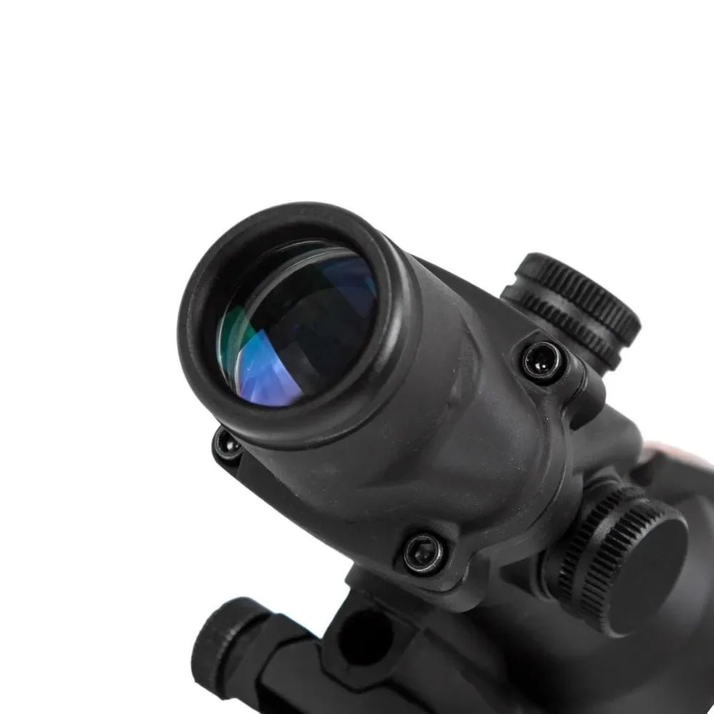 Bestsight Illuminated Fiber Optic Rifle Scope With Etched Reticle
