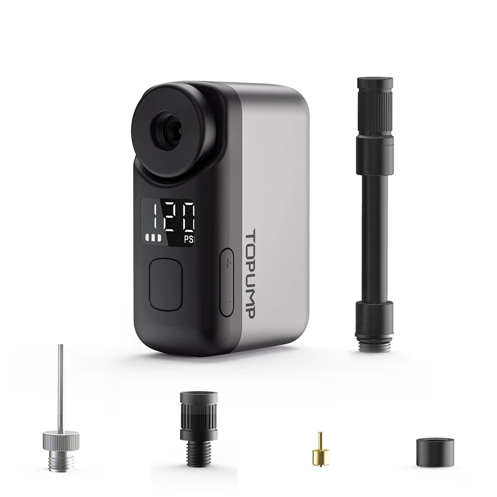 Topump TB2 Pro Cordless Electric Bike Tire Inflator With Display