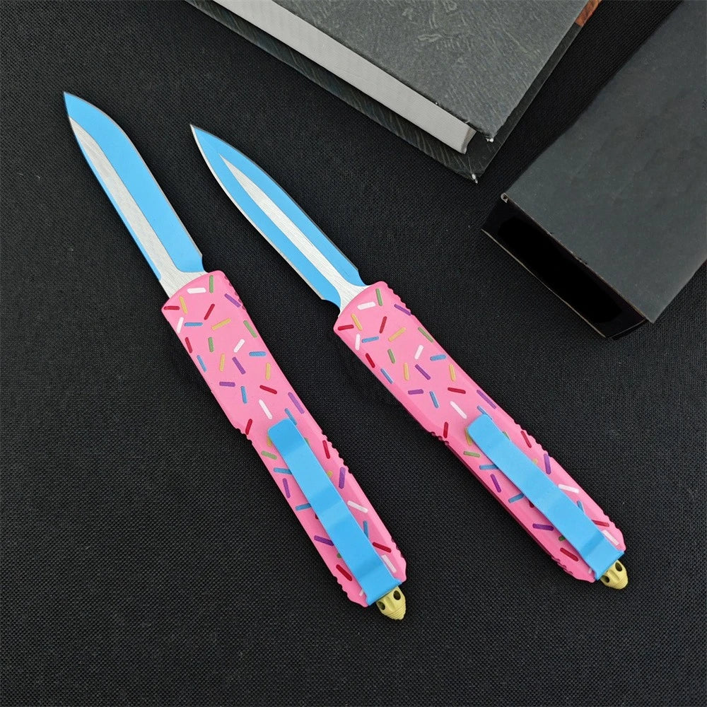 DIY Supplies D2 Steel Tactical Folding Knife for Outdoor Use