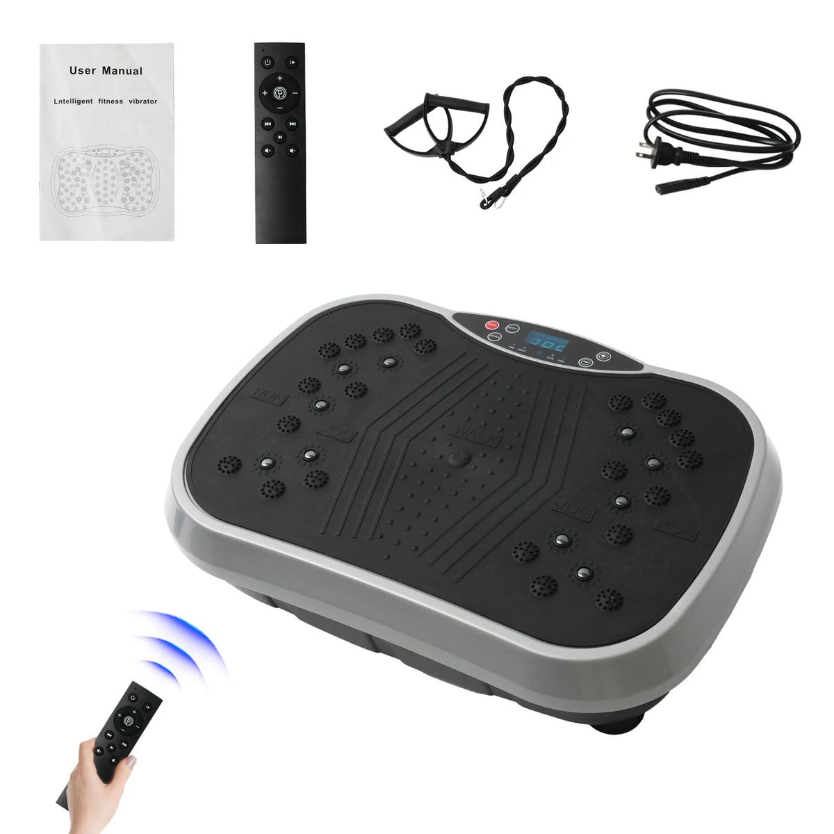 Vibration Plate Exercise Machine for Whole Body Home Fitness Workouts
