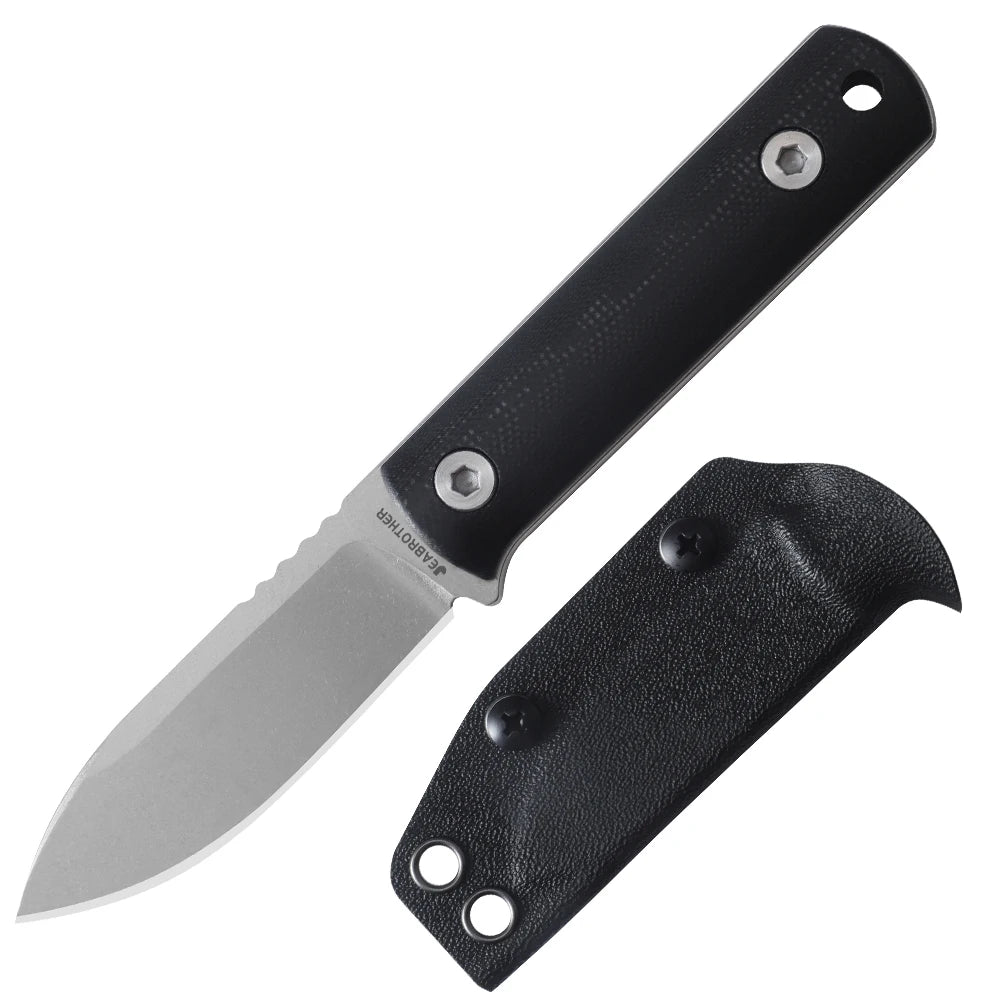 DC53 Steel Fixed Blade Survival Knife With G10 Handle Sheath