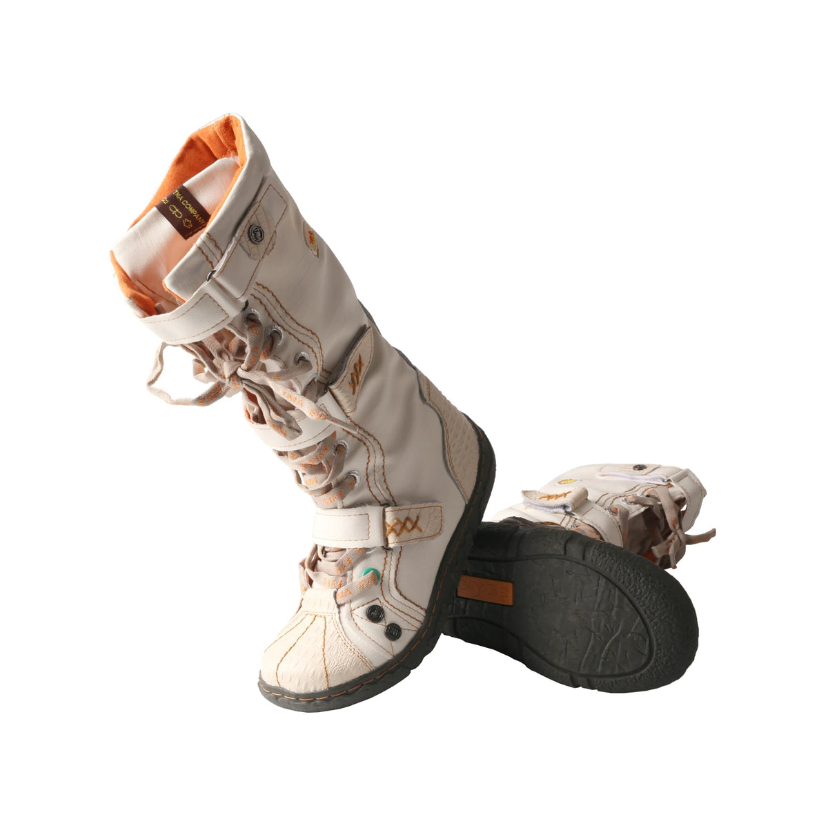 TMA EYES Women's Plush Lined Lace Up Winter Snow Boots