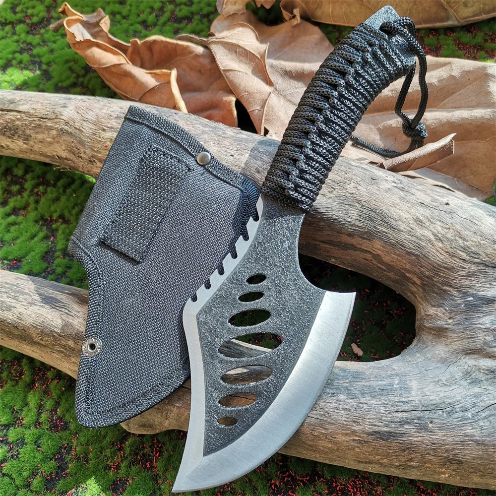 Doom Blade Stainless Steel Survival Camping Tomahawk Axe With Sheath