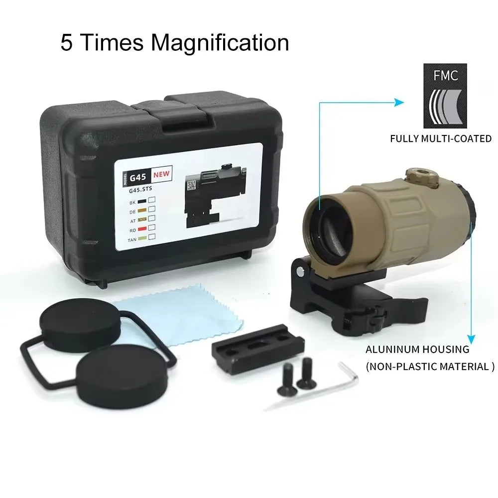 Bestsight G33 Red Dot Magnifier With Quick Detach Mount
