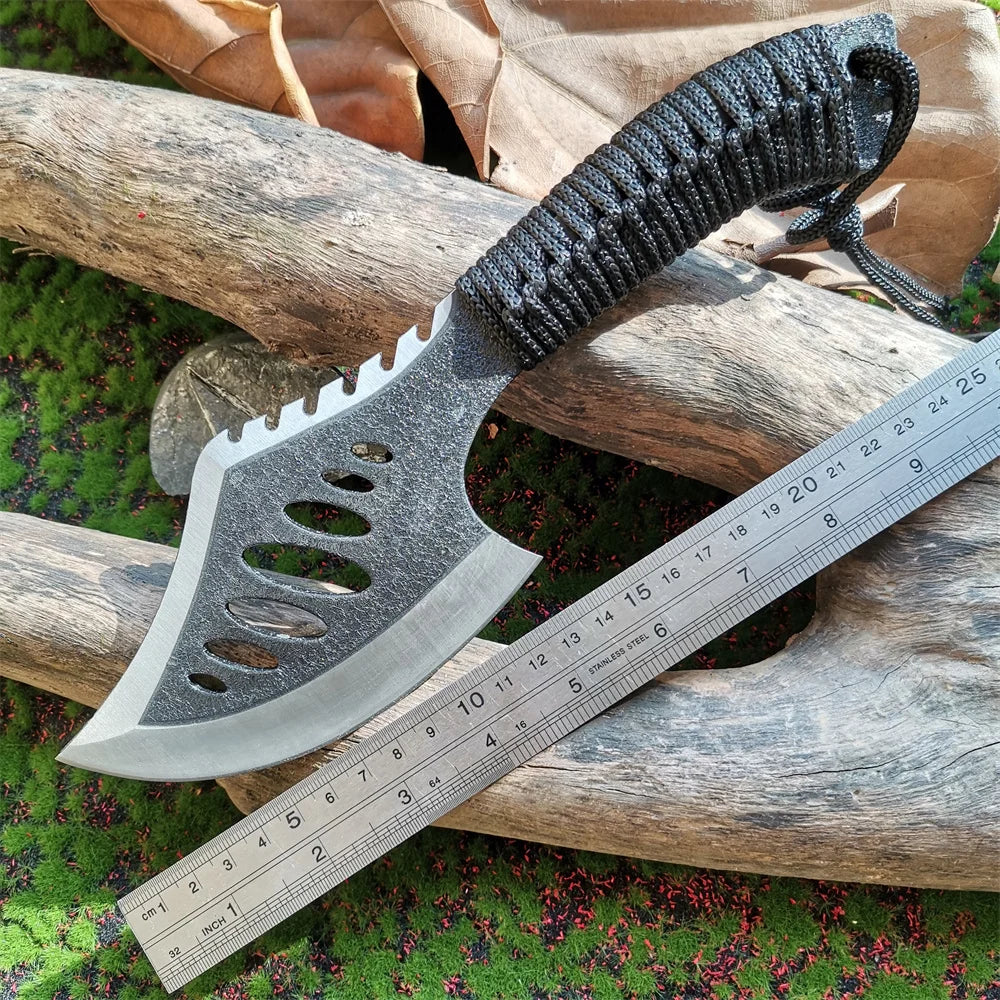 Doom Blade Stainless Steel Survival Camping Tomahawk Axe With Sheath