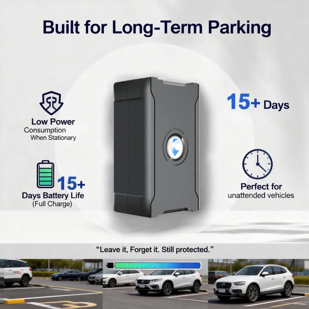 Wanwaytech GPS Vehicle Tracker With Real Time Anti Theft Alerts