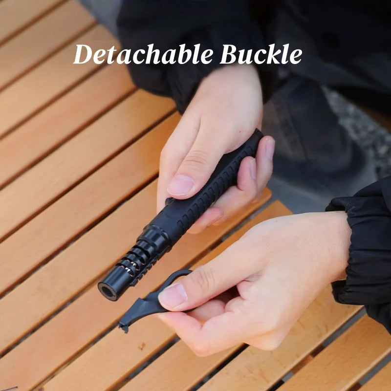 Portable Windproof Gas Torch Lighter for Camping and BBQ