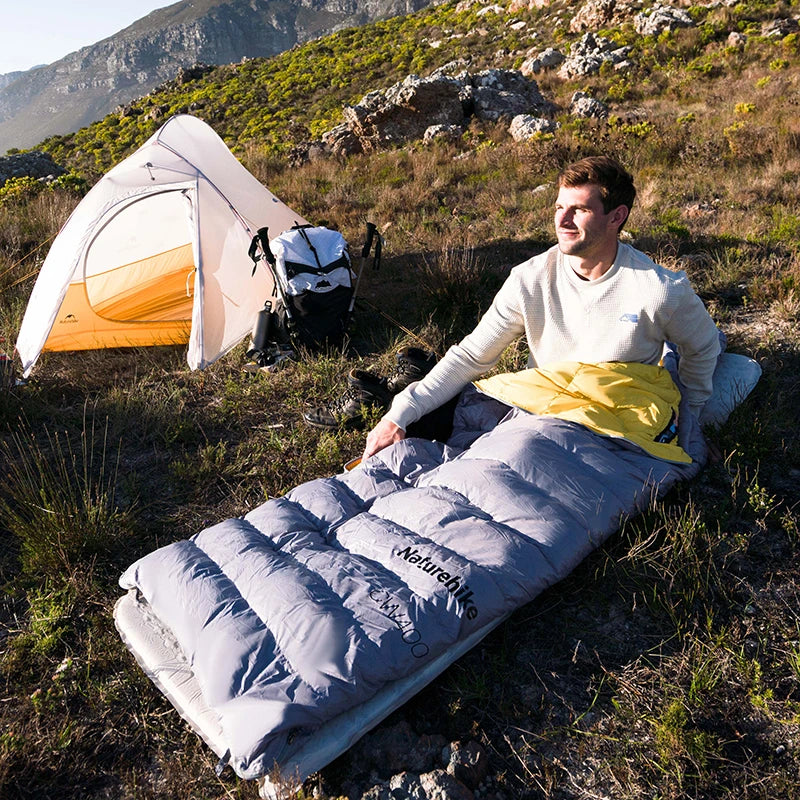 Naturehike Ultralight Duck Down Sleeping Bag For Camping And Hiking