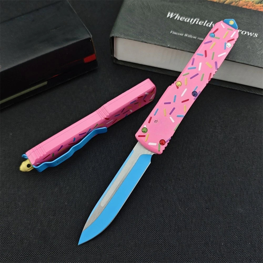 DIY Supplies D2 Steel Tactical Folding Knife for Outdoor Use