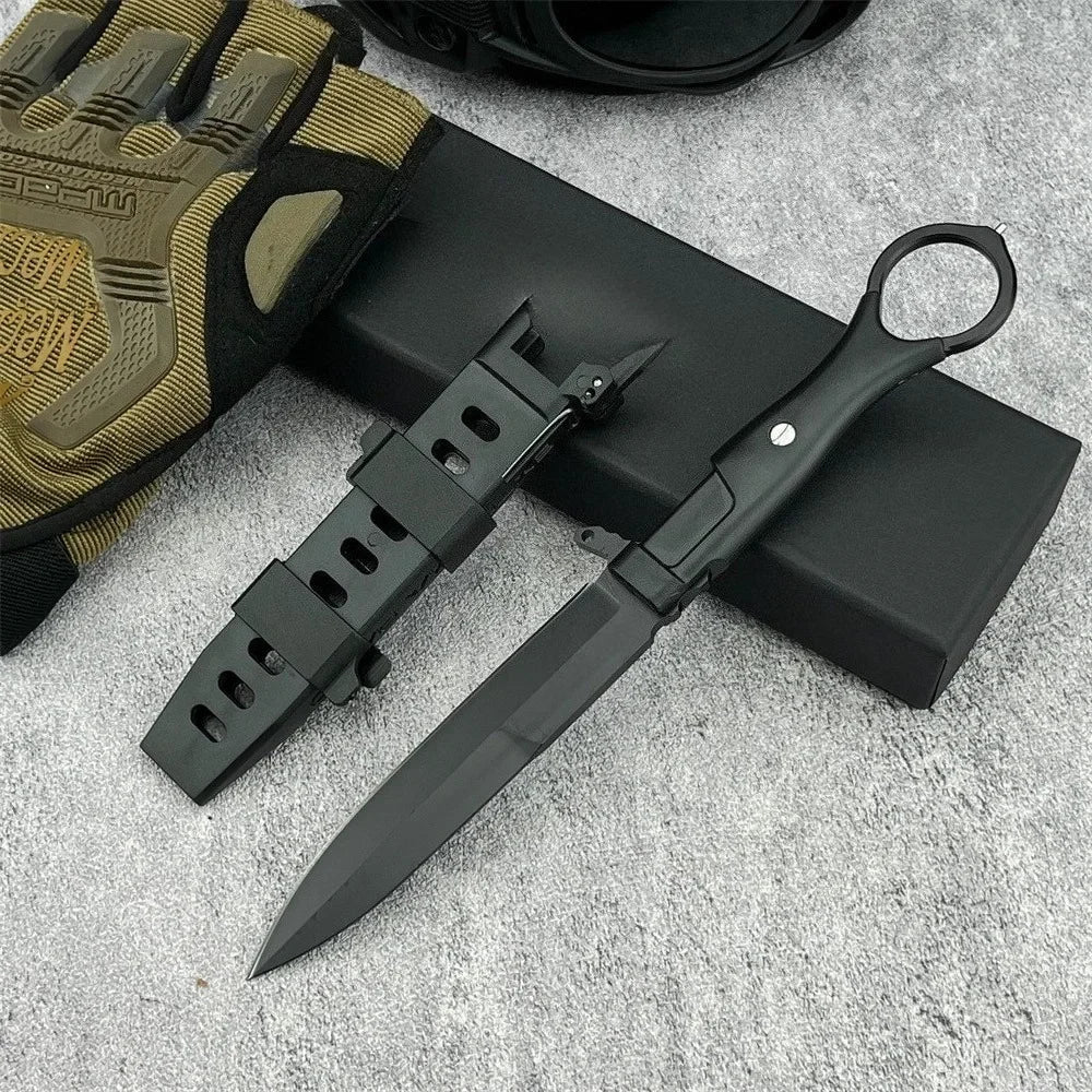 DIY Supplies Fixed Blade Survival Knife With Sheath