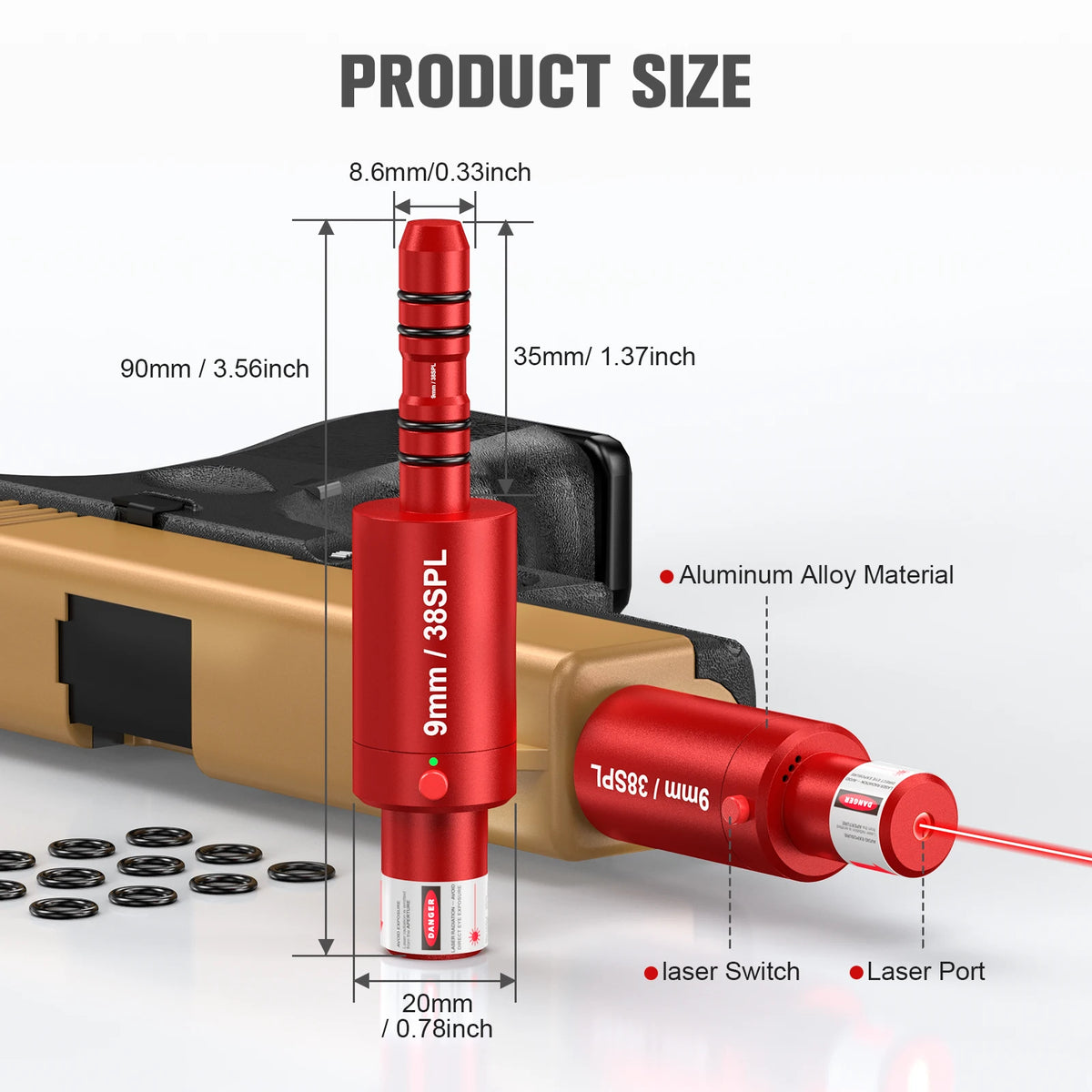 Laser Training System For Home Dry Fire Shooting Practice
