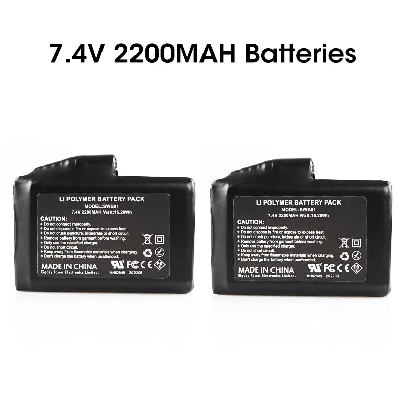 SNOW DEER Rechargeable Battery Charger for Heated Apparel
