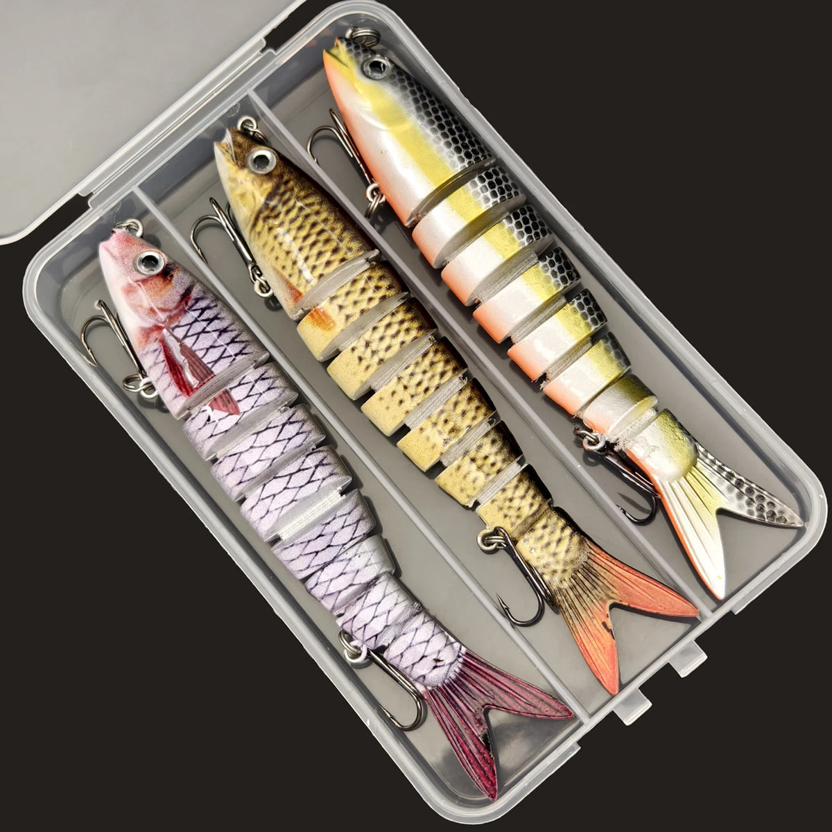 ANFS Jointed Swimbait Fishing Lures for Bass Trout and Perch