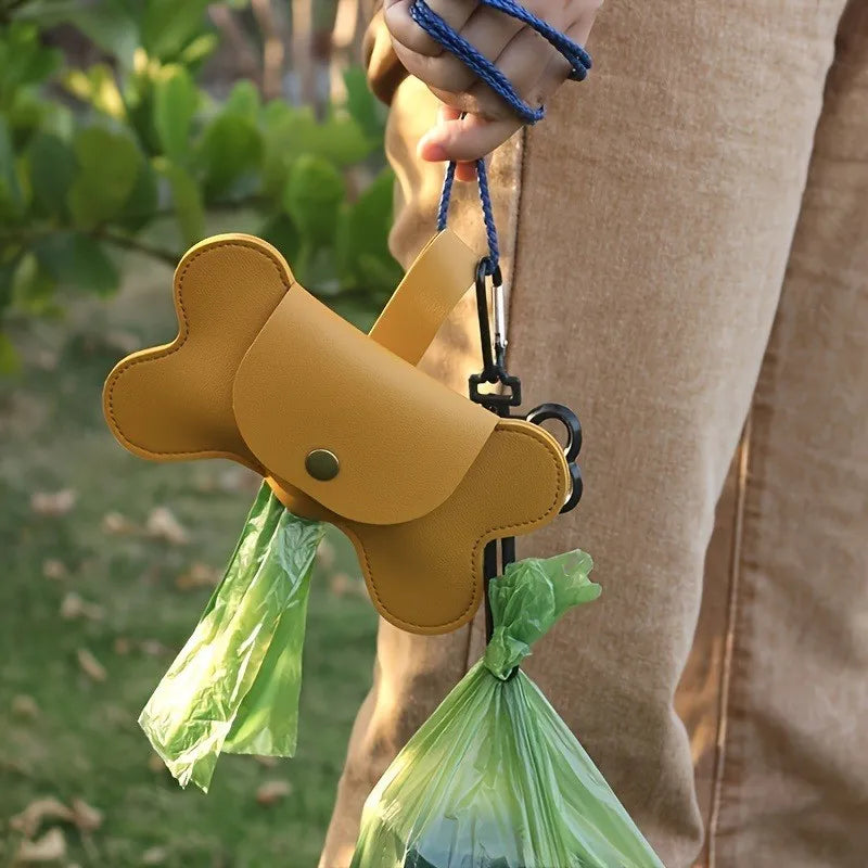 Extra Thick Leak Proof Paw Print Pet Waste Disposal Bags