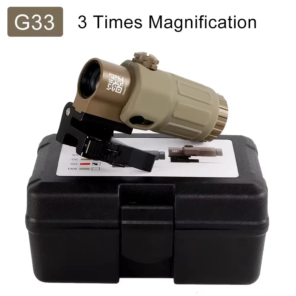 Bestsight G33 Red Dot Magnifier With Quick Detach Mount
