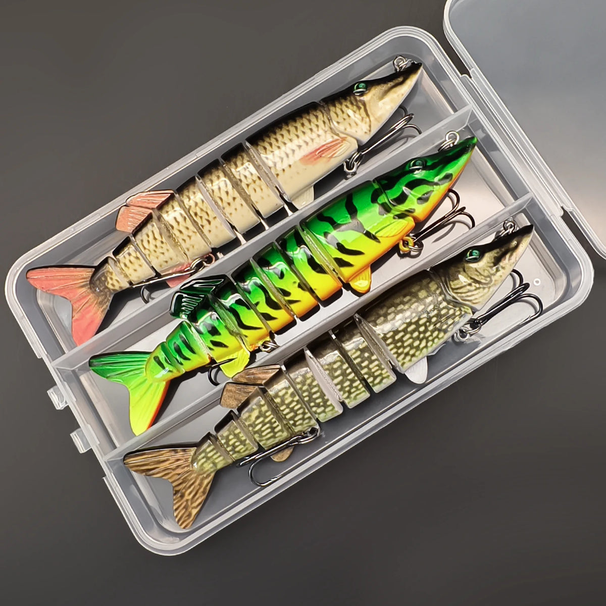 ANFS Jointed Swimbait Fishing Lures for Bass Trout and Perch