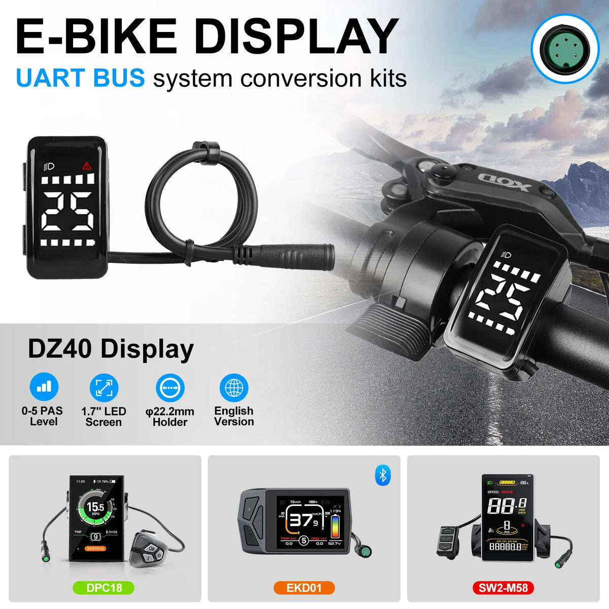 Bafang Brushless Rear Electric Bike Hub Motor Drive