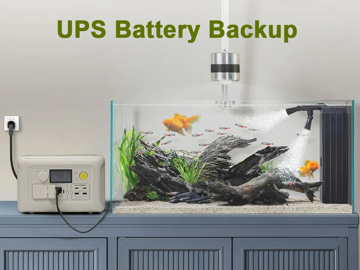 ALLPOWERS Portable Solar Charger With LiFePO4 Power Station
