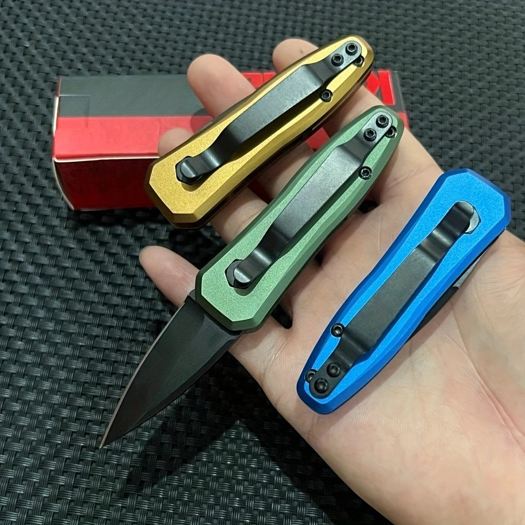 Quick Open Folding Pocket Knife With Lock For Camping EDC