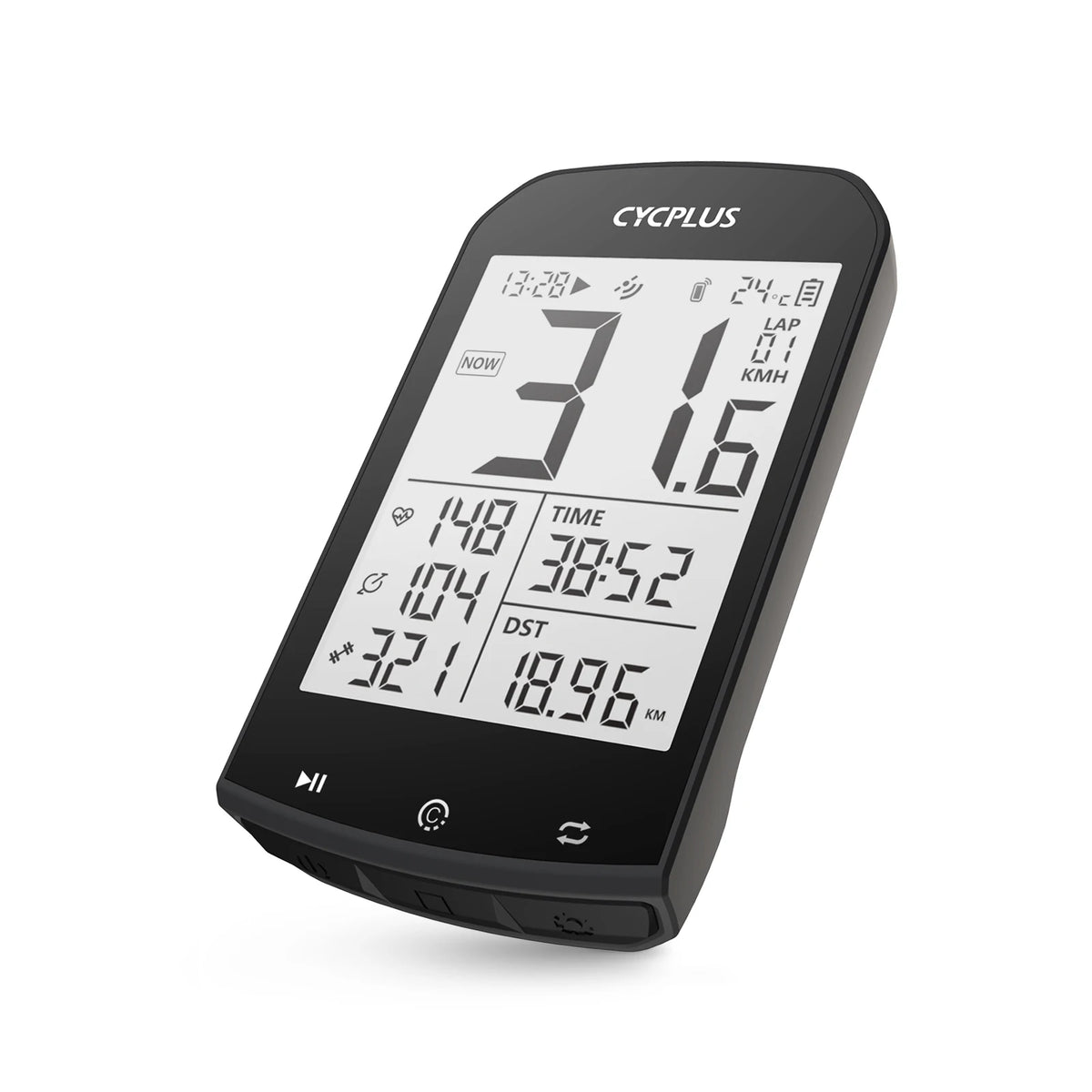 CYCPLUS M1 Wireless GPS Bike Computer With Bluetooth And ANT