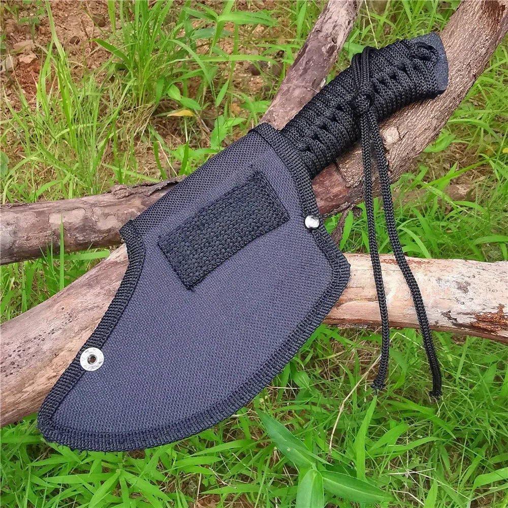 Doom Blade Portable Camping Axe With Full Tang Steel Blade