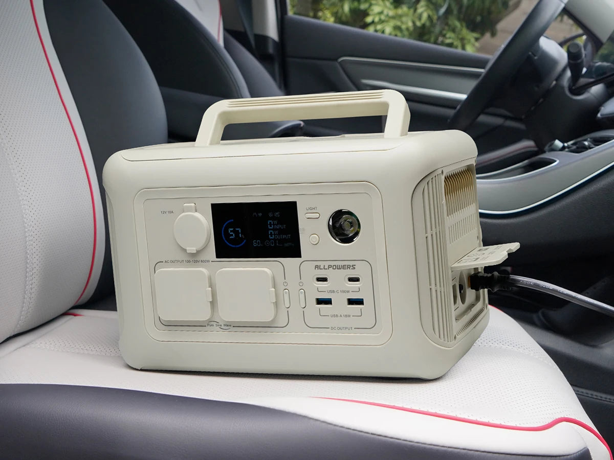 ALLPOWERS Portable Solar Charger With LiFePO4 Power Station