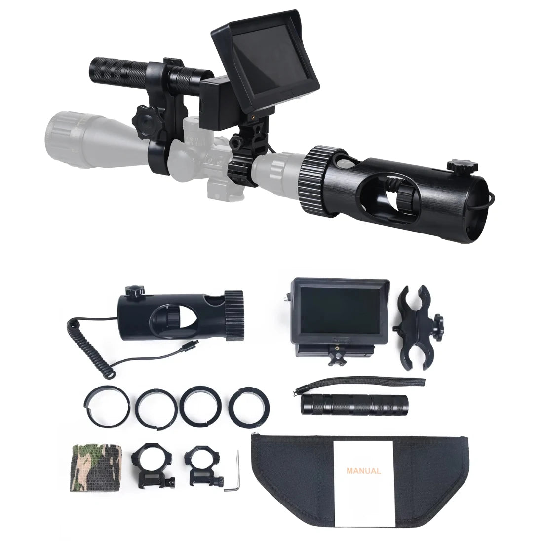 Megaorei M2 Digital Night Vision Riflescope With Video Recording