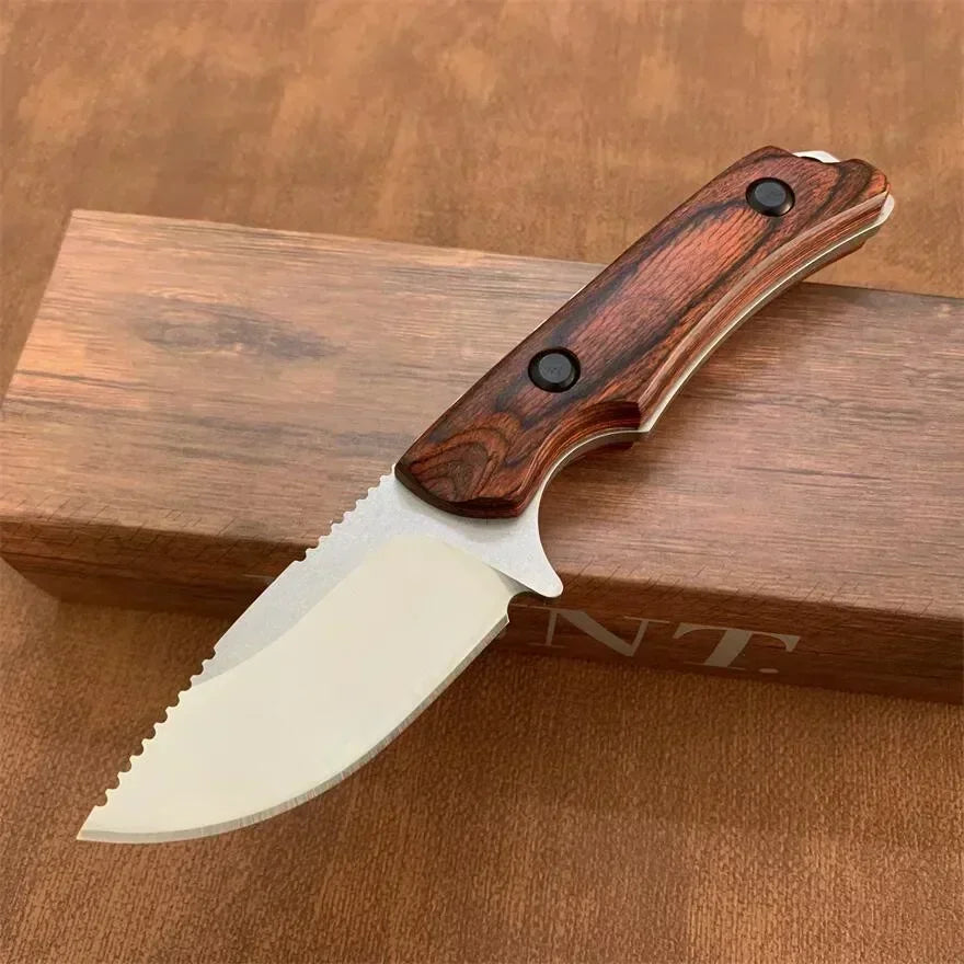 BM Wilderness Fixed Blade Hunting Knife With CPM S30V Steel