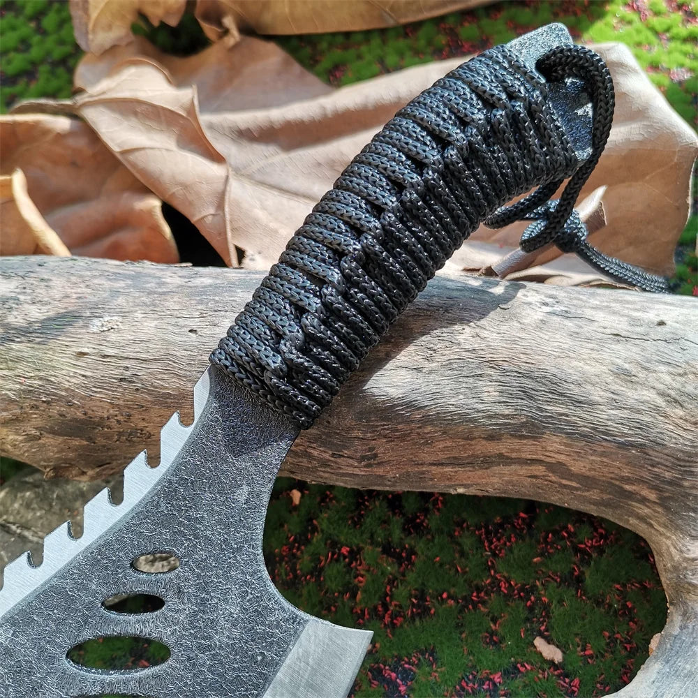 Doom Blade Stainless Steel Survival Camping Tomahawk Axe With Sheath