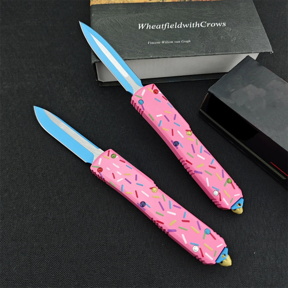 DIY Supplies D2 Steel Tactical Folding Knife for Outdoor Use