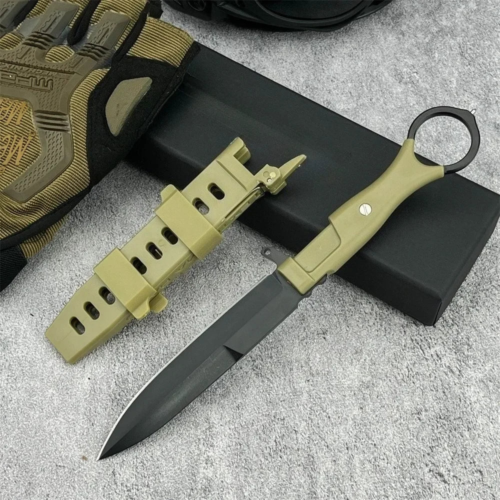 DIY Supplies Fixed Blade Survival Knife With Sheath