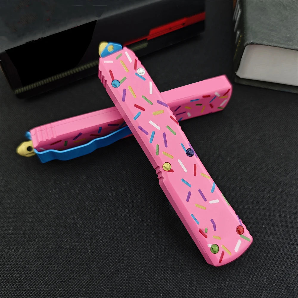 DIY Supplies D2 Steel Tactical Folding Knife for Outdoor Use