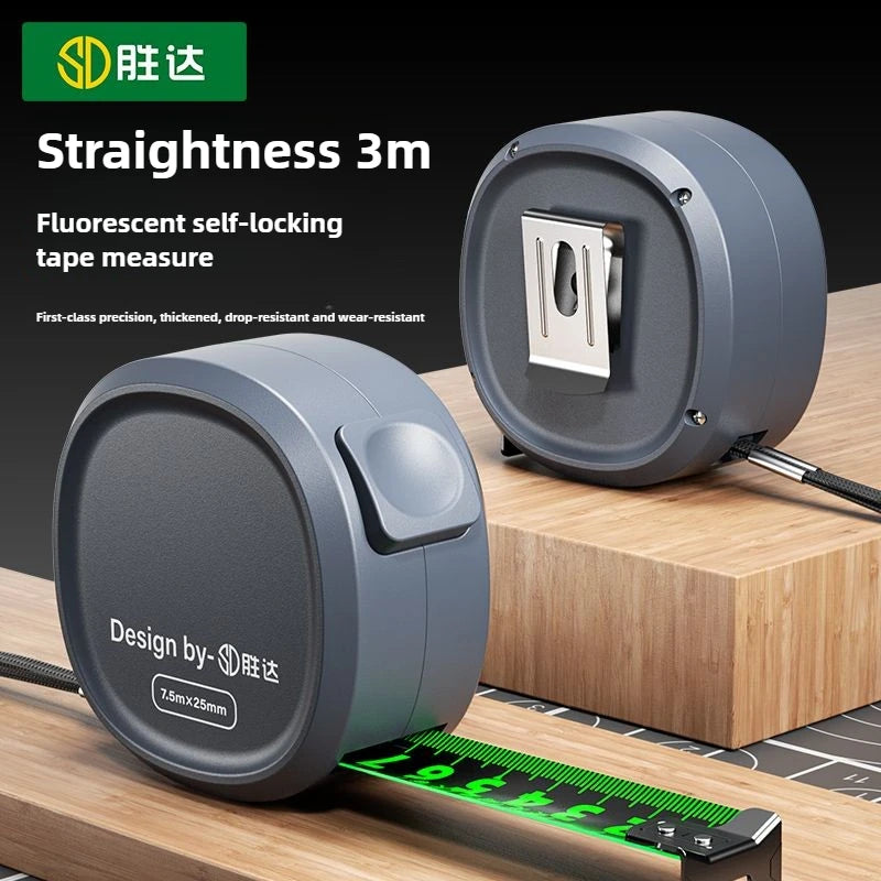 Deli Metric Steel Tape Measure With Automatic Lock