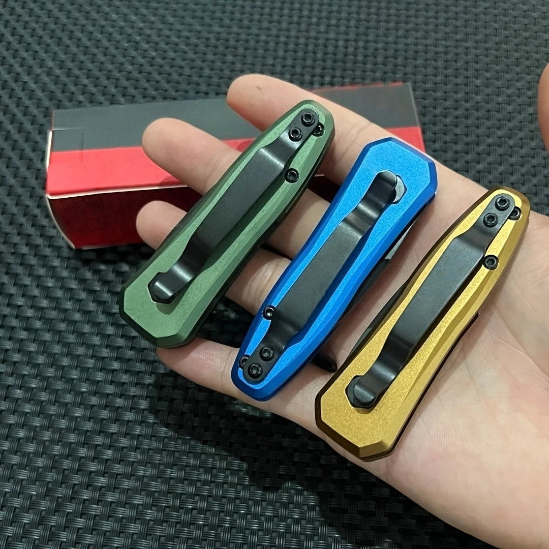 Quick Open Folding Pocket Knife With Lock For Camping EDC