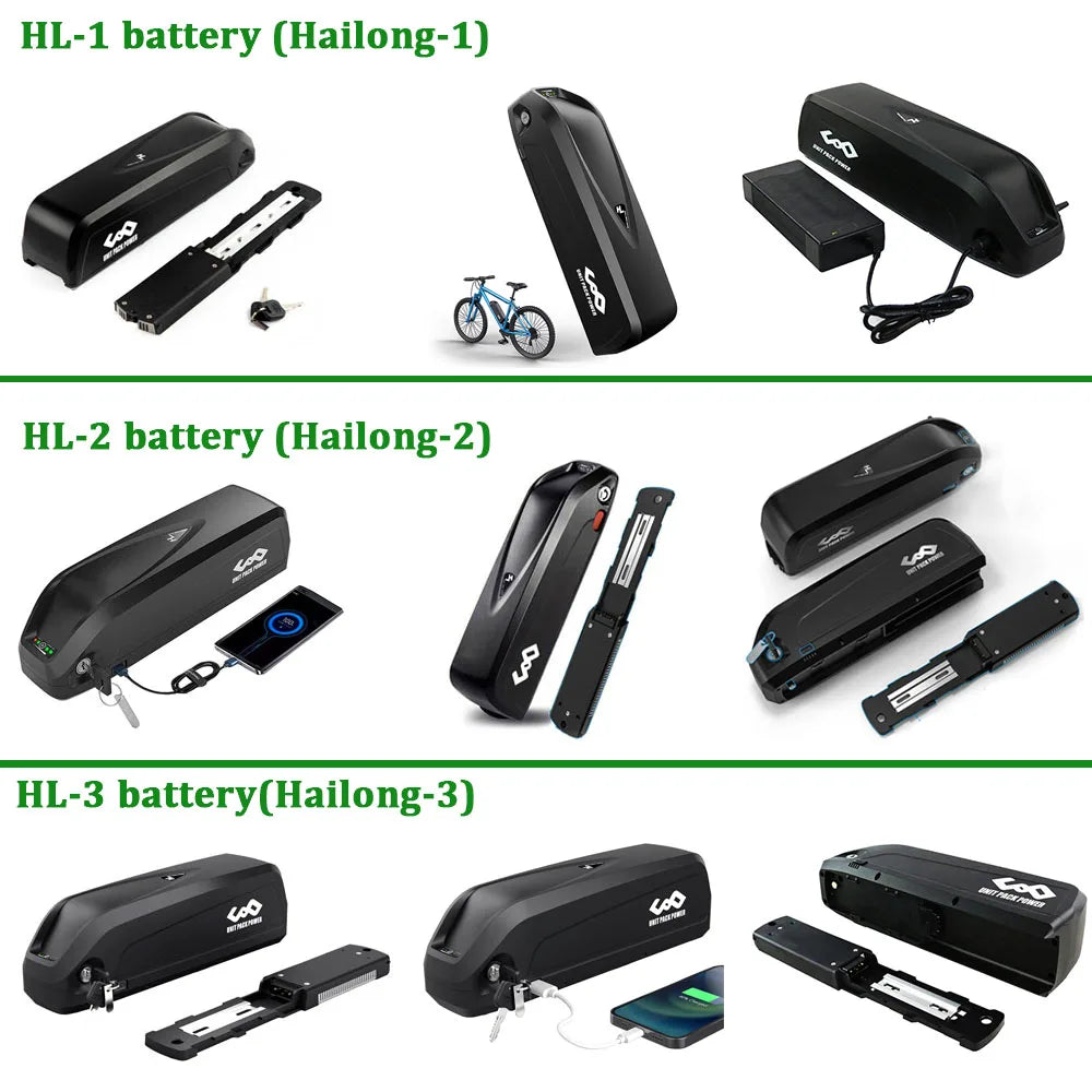 UNITPACKPOWER 21700 Lithium Ion Electric Bike Battery Pack