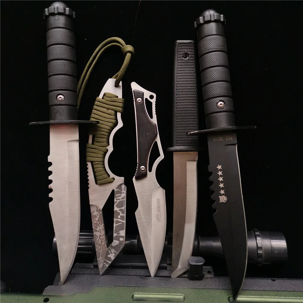 Spring Assisted Tactical Tanto Knife for Outdoor Hunting and Utility