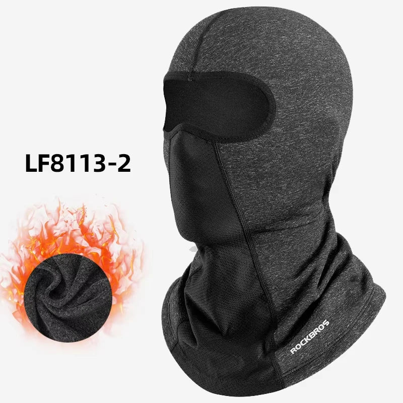 ROCKBROS Thermal Windproof Face Mask for Cycling Hiking and Motorcycling