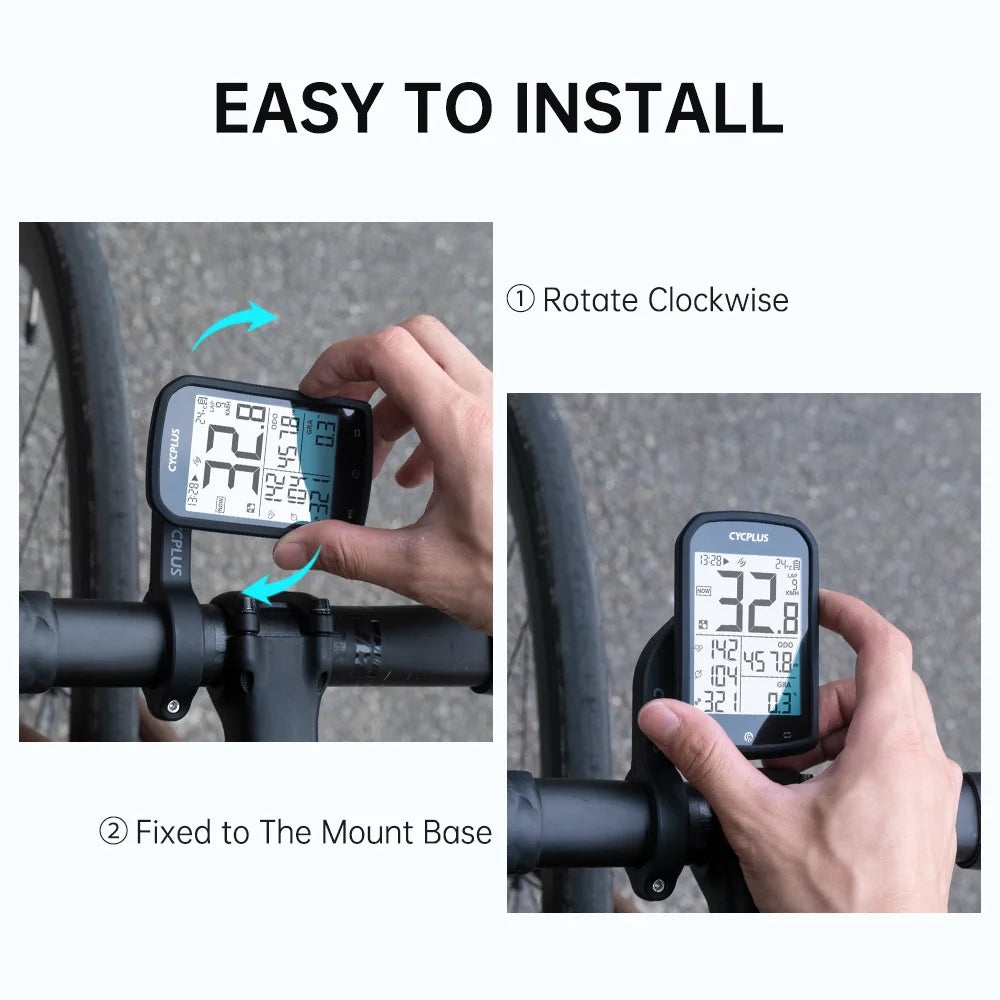 CYCPLUS M1 Wireless GPS Bike Computer With Bluetooth And ANT